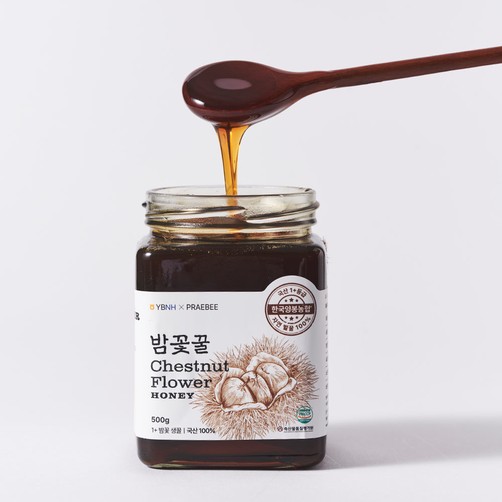 NEW PRAEBEE 1+ Grade - Chestnut Flower Honey 500g